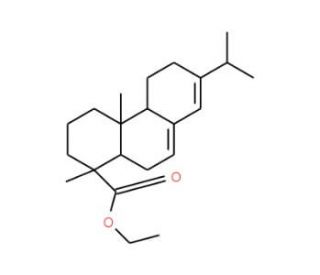 Ethyl Abietate (CAS 631-71-0) - chemical structure image