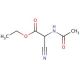 Ethyl acetamidocyanoacetate (CAS 4977-62-2) - chemical structure image