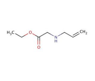 ethyl (allylamino)acetate - chemical structure image