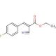 Ethyl α-cyano-4-fluorocinnamate (CAS 18861-57-9) - chemical structure image