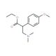 Ethyl α-(p-Methoxyphenyl)-β-(dimethylamino)propionate (CAS 323176-93-8) - chemical structure image