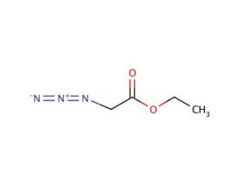 Ethyl azidoacetate solution (CAS 637-81-0) - chemical structure image