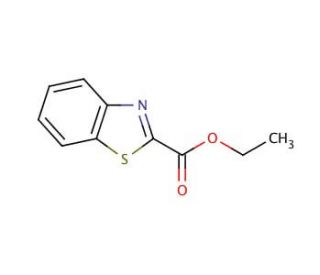 Ethyl benzothiazole-2-carboxylate (CAS 32137-76-1) - chemical structure image