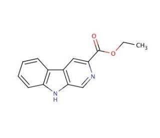 Ethyl &beta;-carboline-3-carboxylate (&beta;-CCE) (CAS 74214-62-3) - chemical structure image