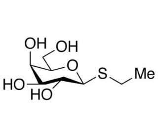 Ethyl &beta;-D-thiogalactopyranoside (CAS 56245-60-4) - chemical structure image
