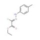 Ethyl chloro[(4-methylphenyl)hydrazono]acetate (CAS 27171-88-6) - chemical structure image