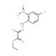 Ethyl chloro[2-(4-chloro-2-nitrophenyl)hydrazono]acetate (CAS 112091-27-7) - chemical structure image