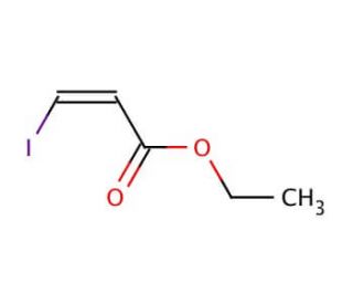 Ethyl cis-3-iodoacrylate (CAS 31930-36-6) - chemical structure image