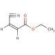 Ethyl cis-(β-cyano)acrylate (CAS 40594-97-6) - chemical structure image