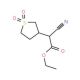 ethyl cyano(1,1-dioxidotetrahydrothien-3-yl)acetate - chemical structure image