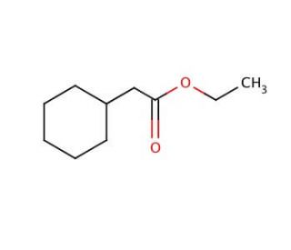 Ethyl cyclohexaneacetate (CAS 5452-75-5) - chemical structure image