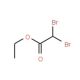 Ethyl dibromoacetate (CAS 617-33-4) - chemical structure image