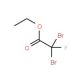 Ethyl dibromofluoroacetate (CAS 565-53-7) - chemical structure image