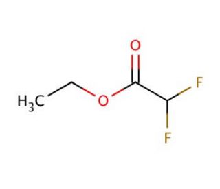 Ethyl difluoroacetate (CAS 454-31-9) - chemical structure image