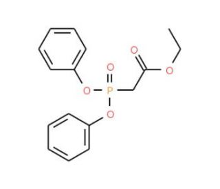 Ethyl diphenylphosphono acetate (CAS 16139-79-0) - chemical structure image