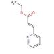 Ethyl (E)-3-(2-Pyridyl)acrylate (CAS 70526-11-3) - chemical structure image
