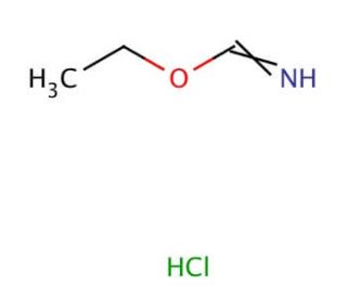 Ethyl formimidate hydrochloride (CAS 16694-46-5) - chemical structure image