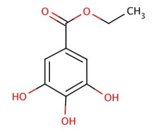 Ethyl gallate (CAS 831-61-8) - chemical structure image
