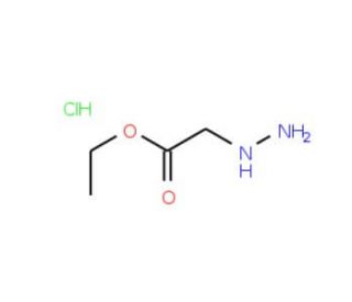 Ethyl hydrazinoacetate hydrochloride (CAS 6945-92-2) - chemical structure image