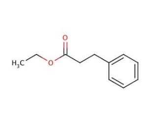 Ethyl hydrocinnamate (CAS 2021-28-5) - chemical structure image