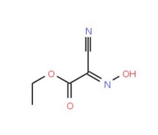 Ethyl (hydroxyimino)cyanoacetate (CAS 3849-21-6) - chemical structure image