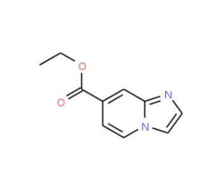 Ethyl imidazo[1,2-a]pyridine-7-carboxylate (CAS 372147-49-4) - chemical structure image