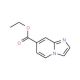Ethyl imidazo[1,2-a]pyridine-7-carboxylate (CAS 372147-49-4) - chemical structure image