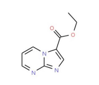 Ethyl Imidazo[1,2-a]pyrimidine-3-carboxylate (CAS 64951-07-1) - chemical structure image