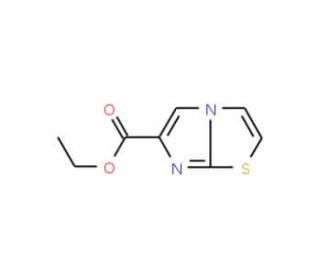 Ethyl imidazo[2,1-b][1,3]thiazole-6-carboxylate (CAS 64951-04-8) - chemical structure image