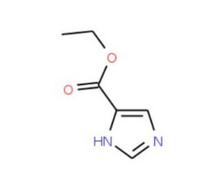 Ethyl imidazole-4-carboxylate (CAS 23785-21-9) - chemical structure image