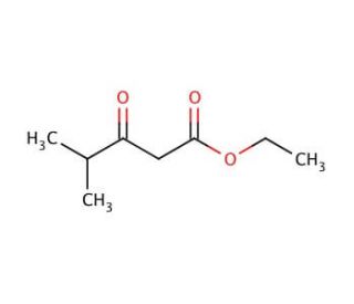 Ethyl isobutyrylacetate (CAS 7152-15-0) - chemical structure image