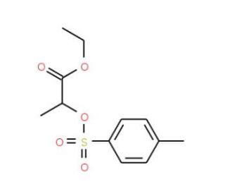 Ethyl L-(&minus;)-O-Tosyllactate (CAS 57057-80-4) - chemical structure image