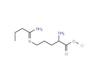 Ethyl-L-NIO, hydrochloride (CAS 150403-97-7) - chemical structure image