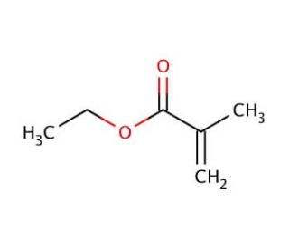 Ethyl methacrylate (CAS 97-63-2) - chemical structure image