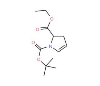 Ethyl N-Boc-L-proline-4-ene (CAS 178172-26-4) - chemical structure image
