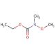 Ethyl N-methoxy-N-methylcarbamate (CAS 6919-62-6) - chemical structure image