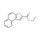 Ethyl naphtho[2,1-b]furan-2-carboxylate (CAS 32730-03-3) - chemical structure image