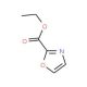 Ethyl oxazole-2-carboxylate (CAS 33036-67-8) - chemical structure image