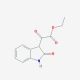 ethyl oxo(2-oxo-2,3-dihydro-1H-indol-3-yl)acetate - chemical structure image