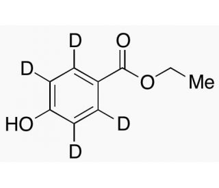 Ethyl paraben-d4 (CAS 1219795-53-5) - chemical structure image