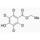 Ethyl paraben-d4 (CAS 1219795-53-5) - chemical structure image