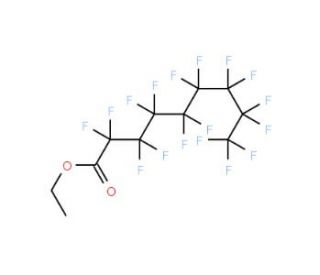 Ethyl perfluorononanoate (CAS 30377-52-7) - chemical structure image