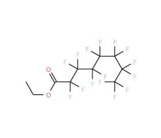 Ethyl perfluorooctanoate (CAS 3108-24-5) - chemical structure image