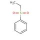 Ethyl phenyl sulfone (CAS 599-70-2) - chemical structure image