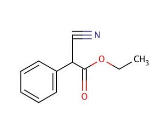 Ethyl phenylcyanoacetate (CAS 4553-07-5) - chemical structure image