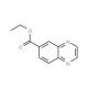 Ethyl quinoxaline-6-carboxylate (CAS 6924-72-7) - chemical structure image