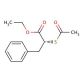 Ethyl R-2-Acetylthio-3-phenylpropionate (CAS 404582-98-5) - chemical structure image