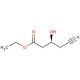 Ethyl S-(+)-4-Cyano-3-hydroxybutyrate (CAS 312745-91-8) - chemical structure image