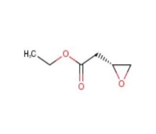 Ethyl (S)-2-oxiranylacetate (CAS 112083-63-3) - chemical structure image