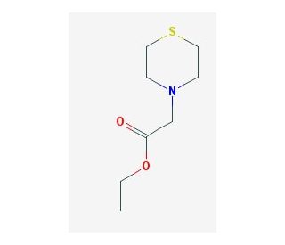 Ethyl thiomorpholin-4-ylacetate - chemical structure image